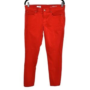 GAP Women's Vermillion Thin Stretch Corduroy Legging Jeans Cords size 30 10R